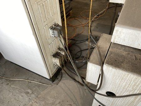 Maschine in einer Werkstatt