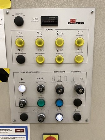 Maschine in einer Werkstatt