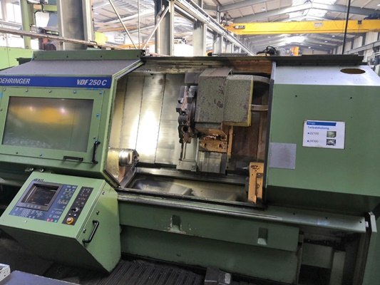 Maschine in einer Werkstatt
