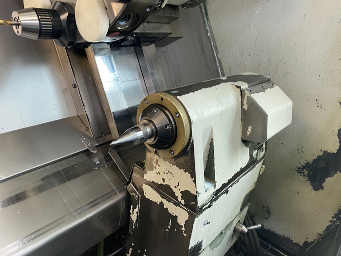Fräse in einer Werkstatt